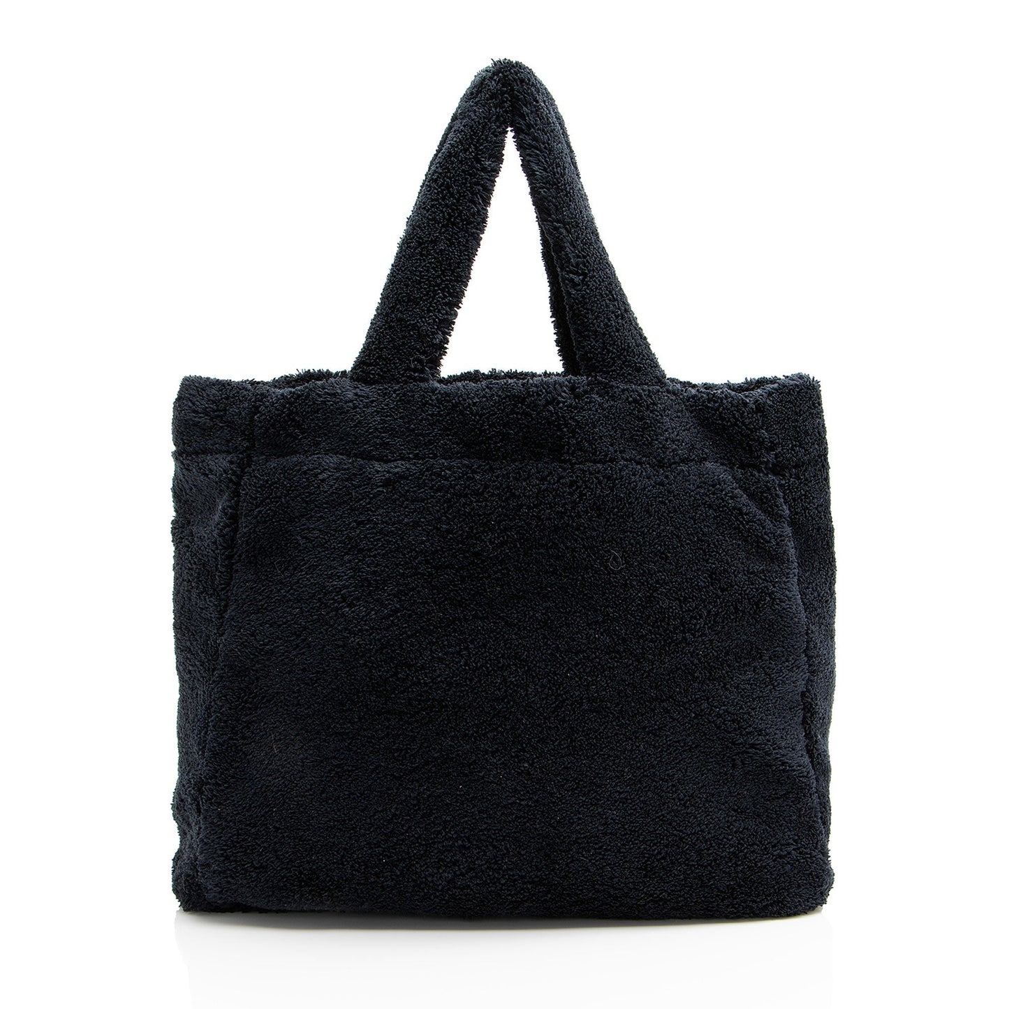 Prada Terry Cloth Logo Tote (SHF-NgTtos)