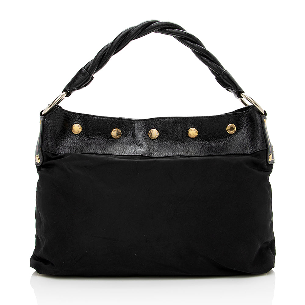 Prada Tessuto Braided Handle Hobo (SHF-16800)