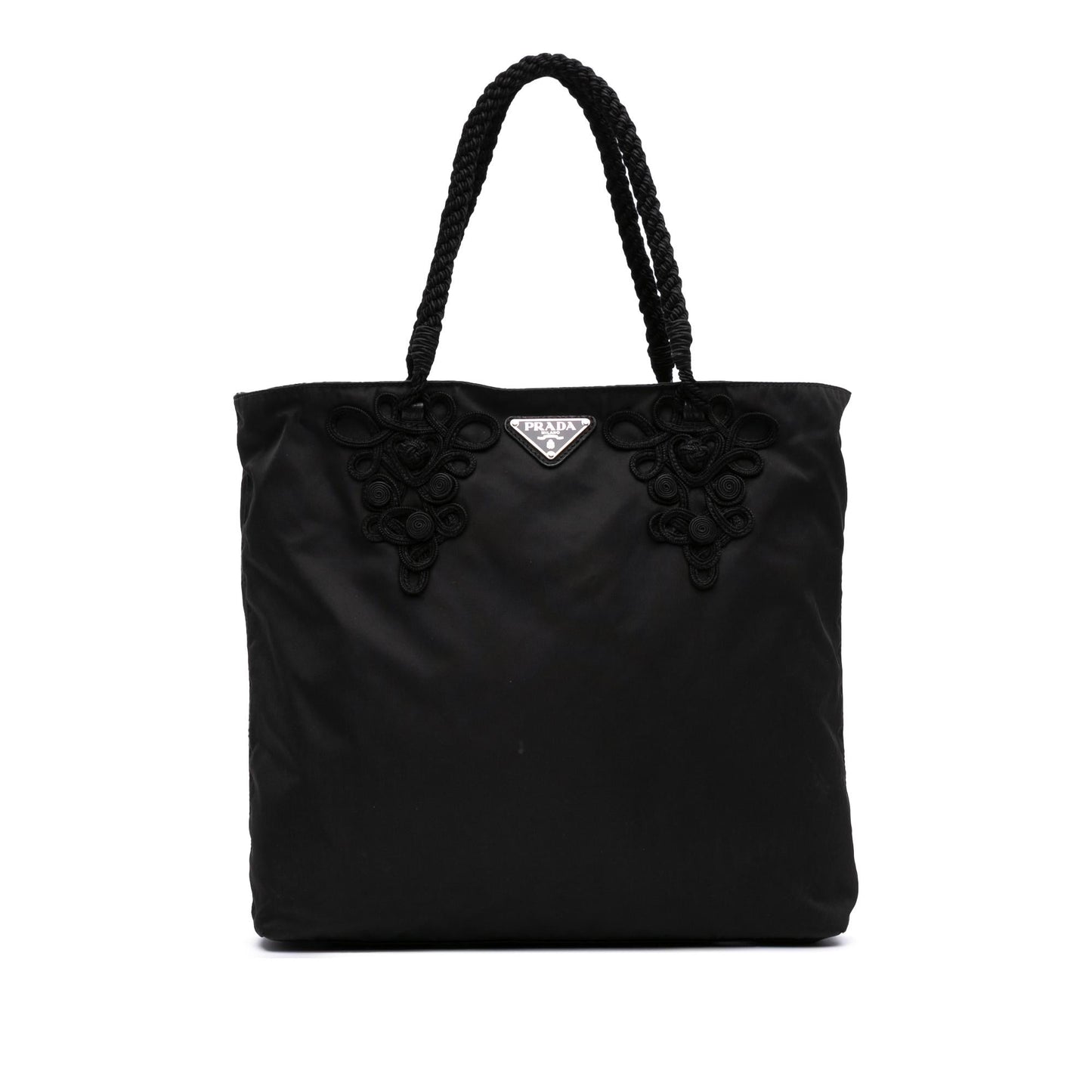 Prada Tessuto Braided Tote