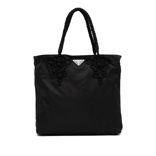 Prada Tessuto Braided Tote