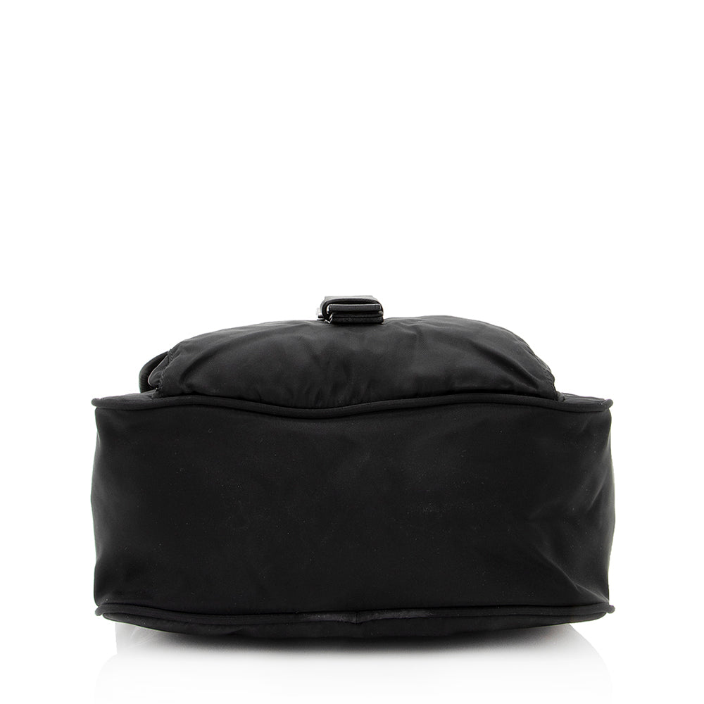 Prada Tessuto Buckle Messenger Bag (SHF-20126)
