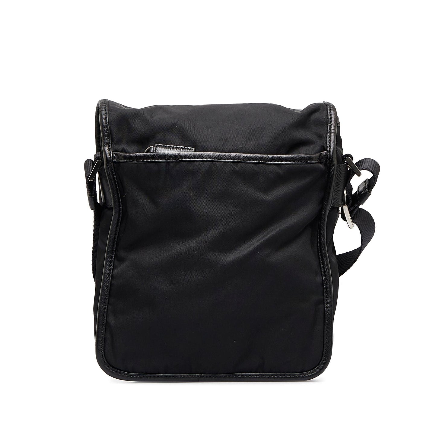 Prada Tessuto Buckle Messenger Bag (SHG-OmV90p)