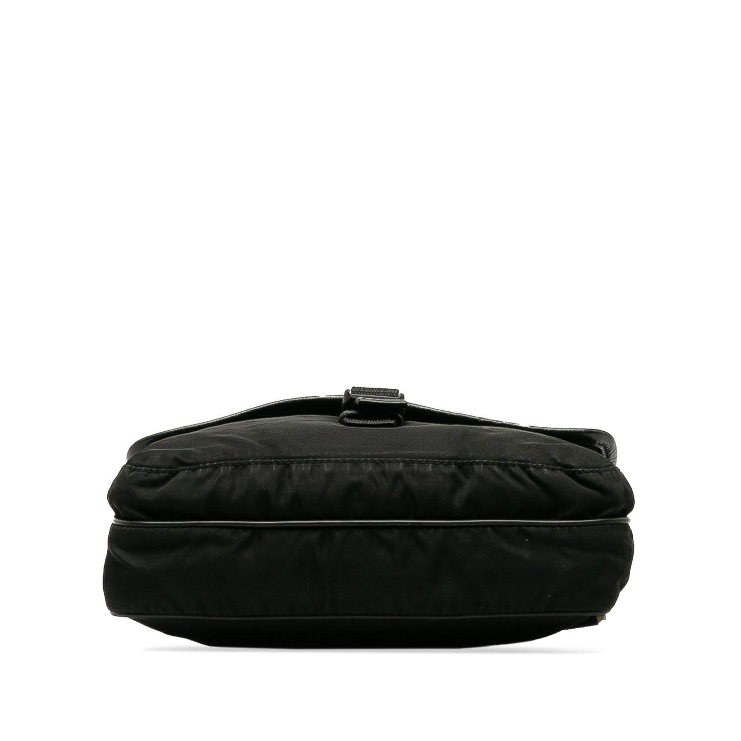 Prada Tessuto Buckle Messenger Bag