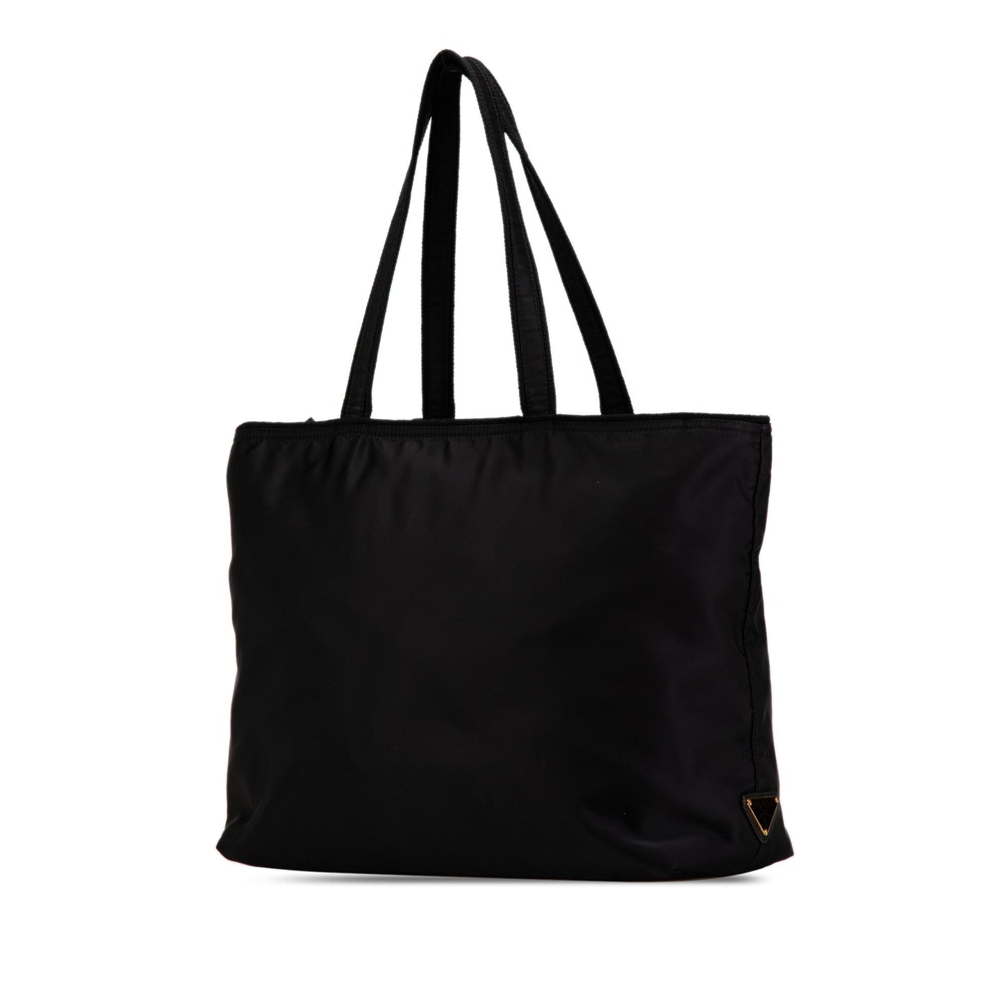 Prada Tessuto Canapa Logo Bow Tote
