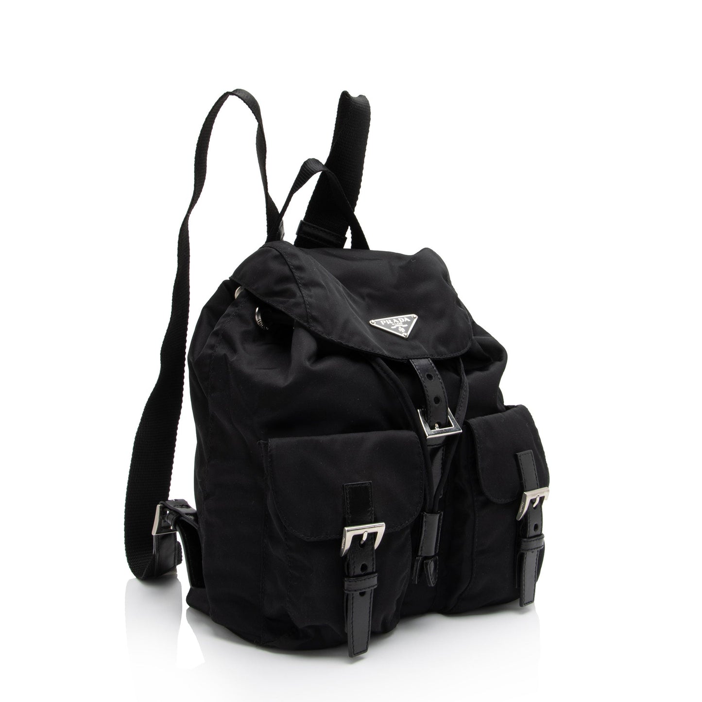 Prada Tessuto Double Pocket Small Backpack (SHF-wNk9mi)
