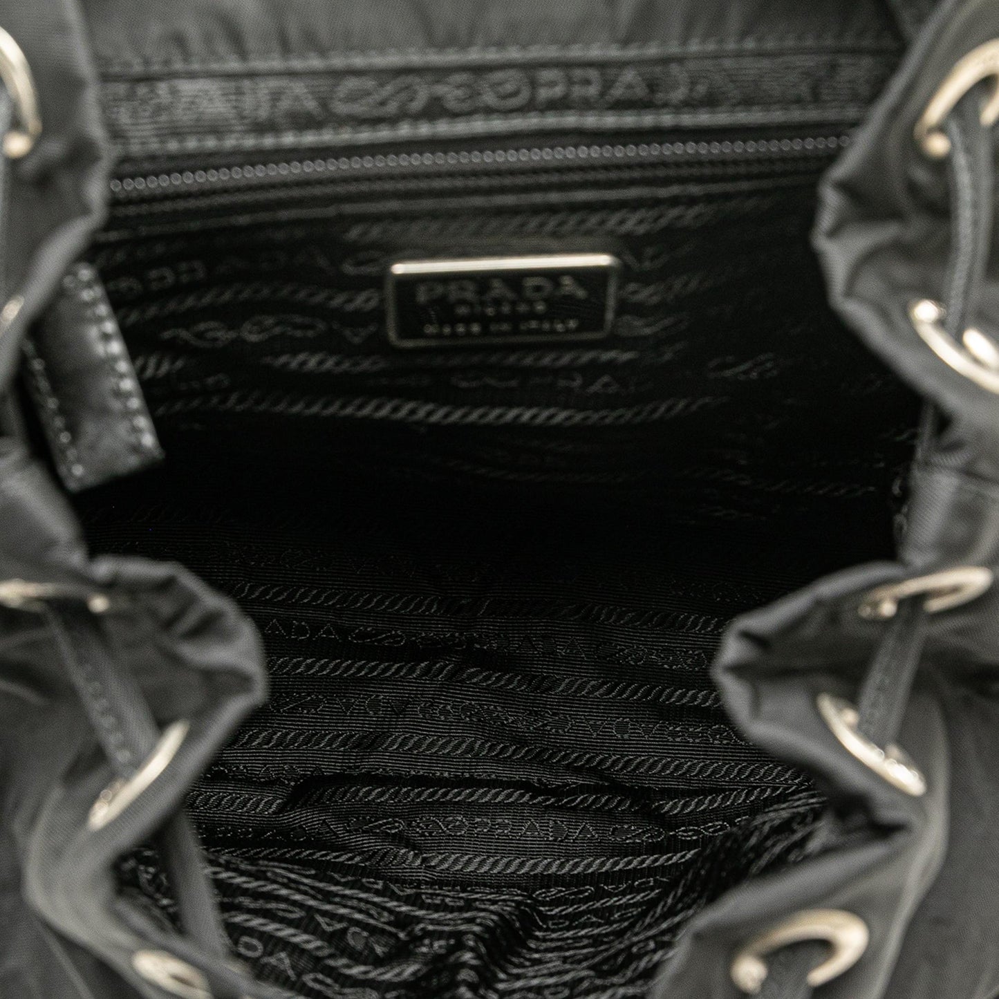 Prada Tessuto Drawstring Backpack (SHG-DlQHts)