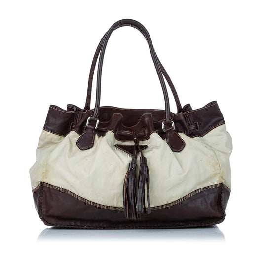 Prada Tessuto Drawstring Tote Bag (SHG-30298)