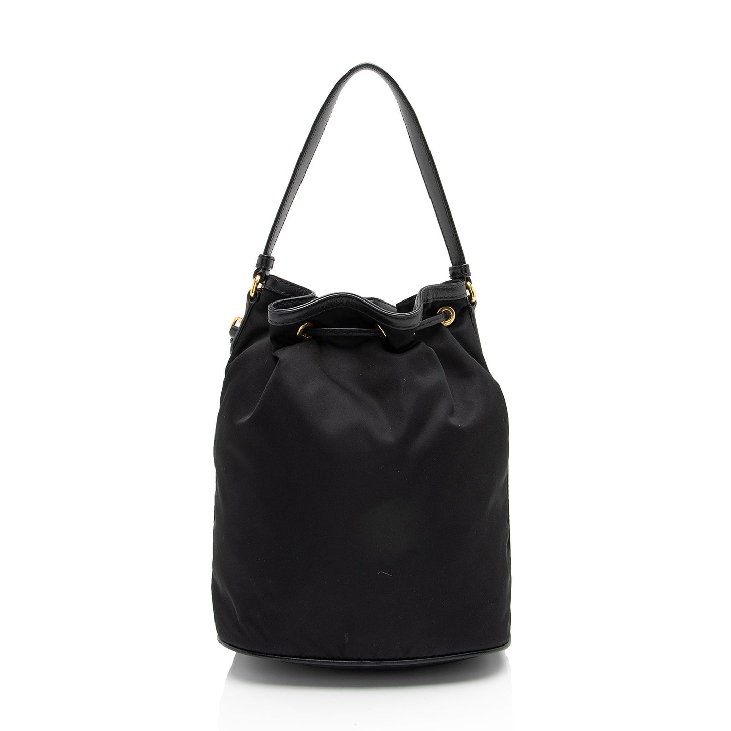 Prada Tessuto Duet Drawstring Mini Bucket Bag (SHF-1DaDrC)