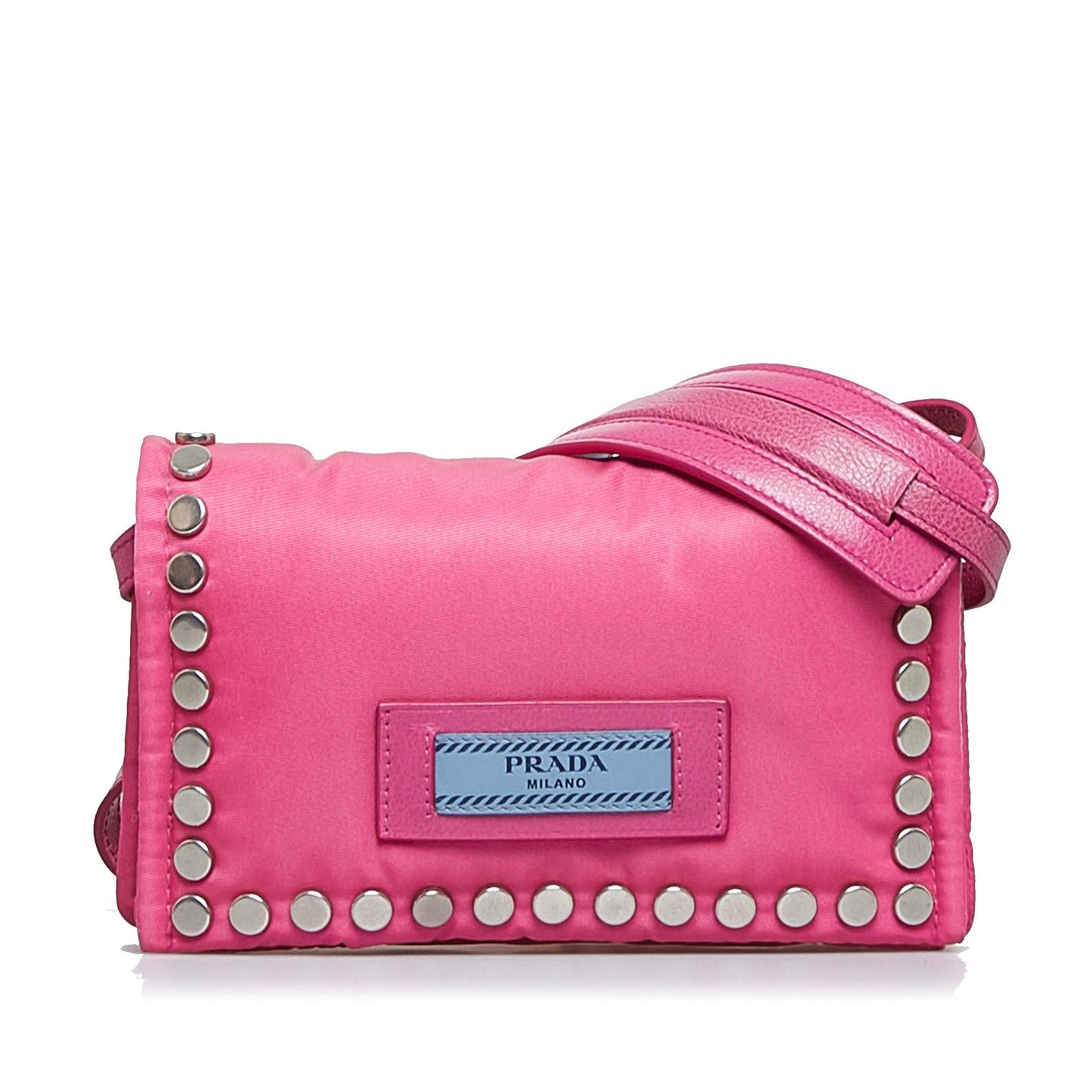 Prada Tessuto Etiquette Crossbody (SHG-bDkAkn)