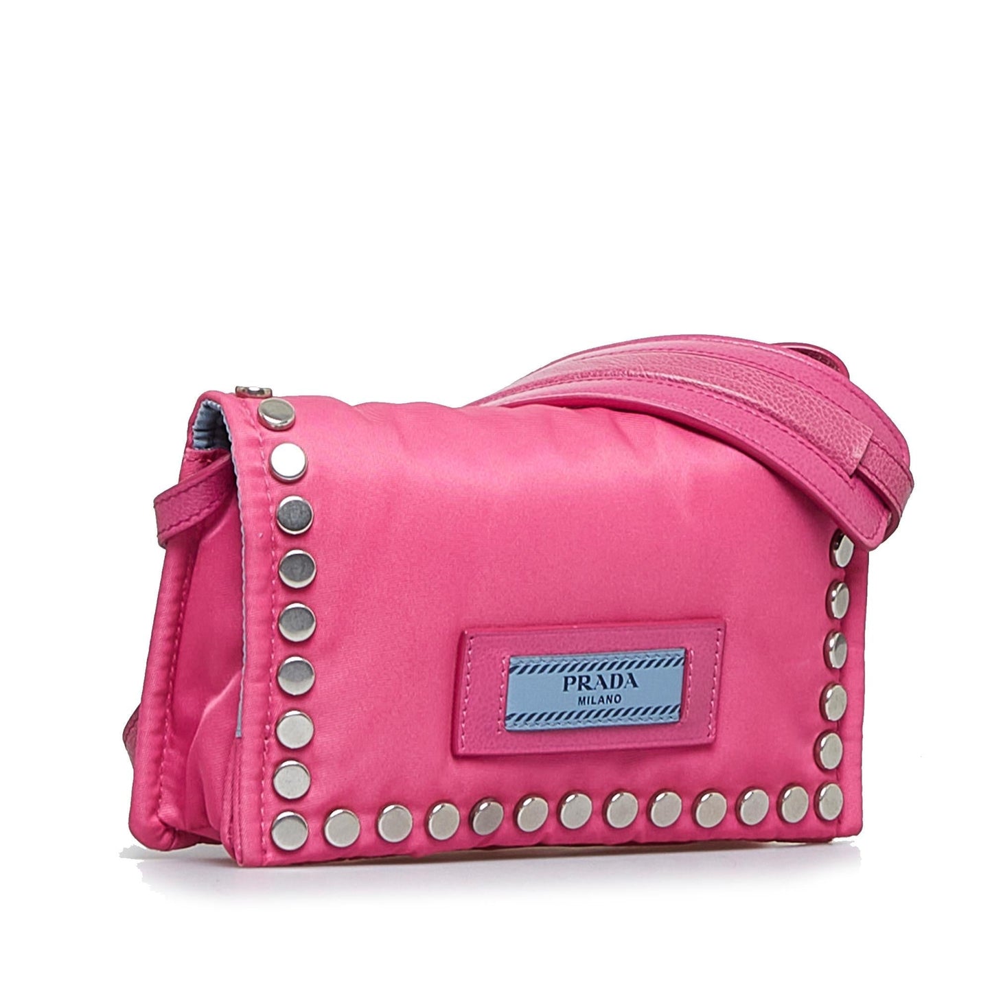 Prada Tessuto Etiquette Crossbody (SHG-bDkAkn)