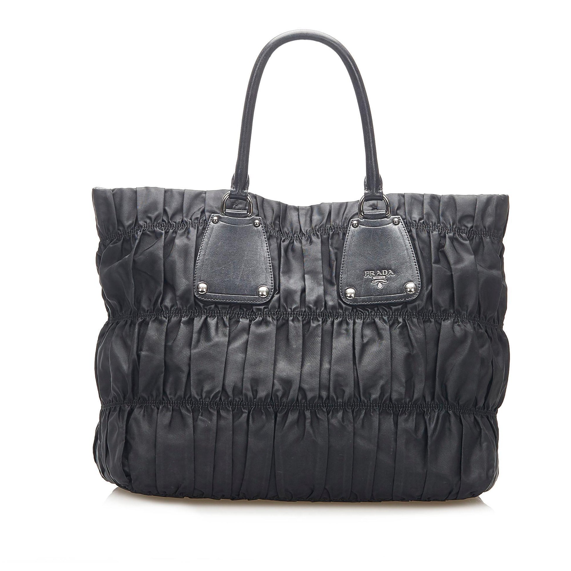 Prada Tessuto Gaufre Nylon Tote Bag ( )