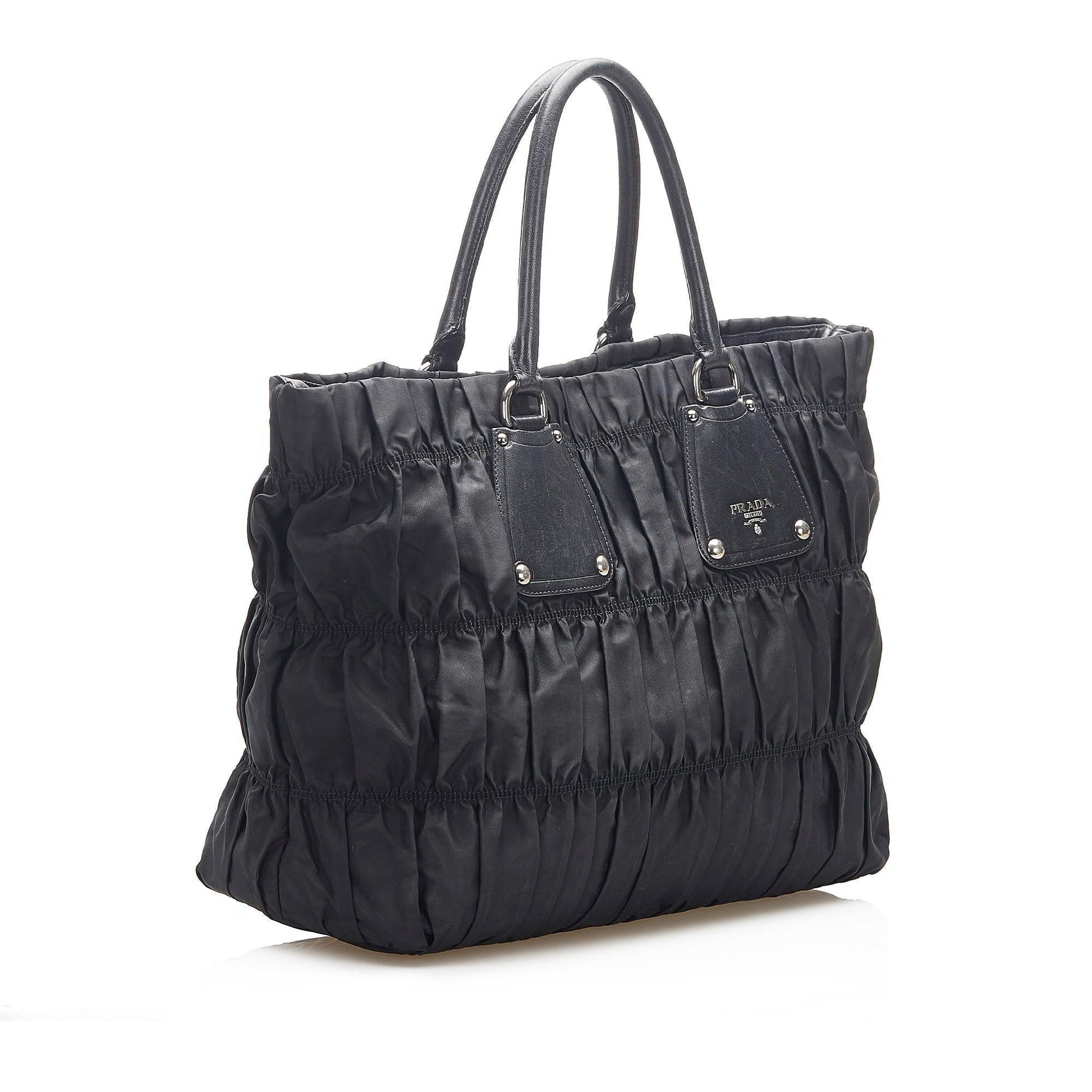Prada Tessuto Gaufre Nylon Tote Bag ( )