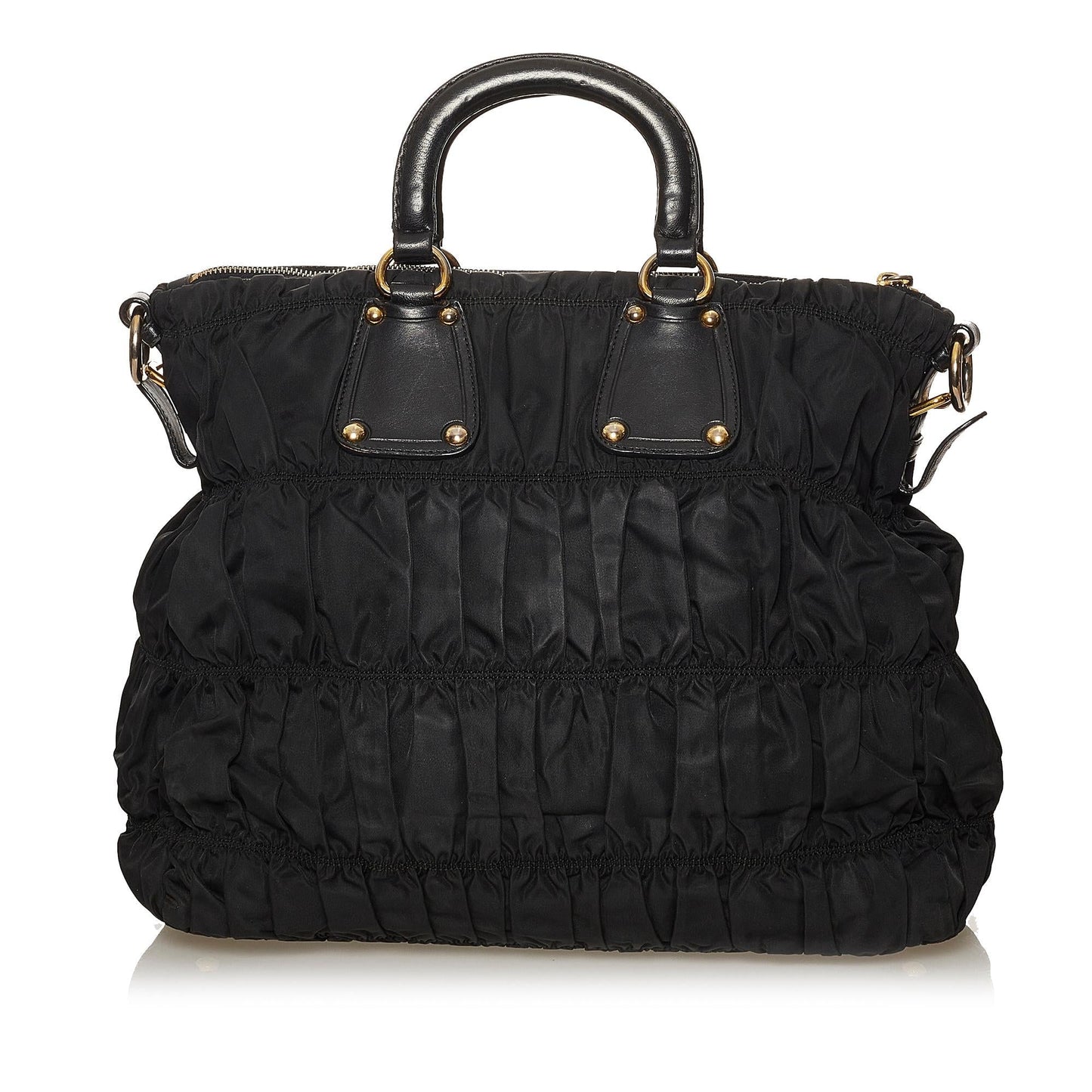Prada Tessuto Gaufre Satchel (SHG-28929)