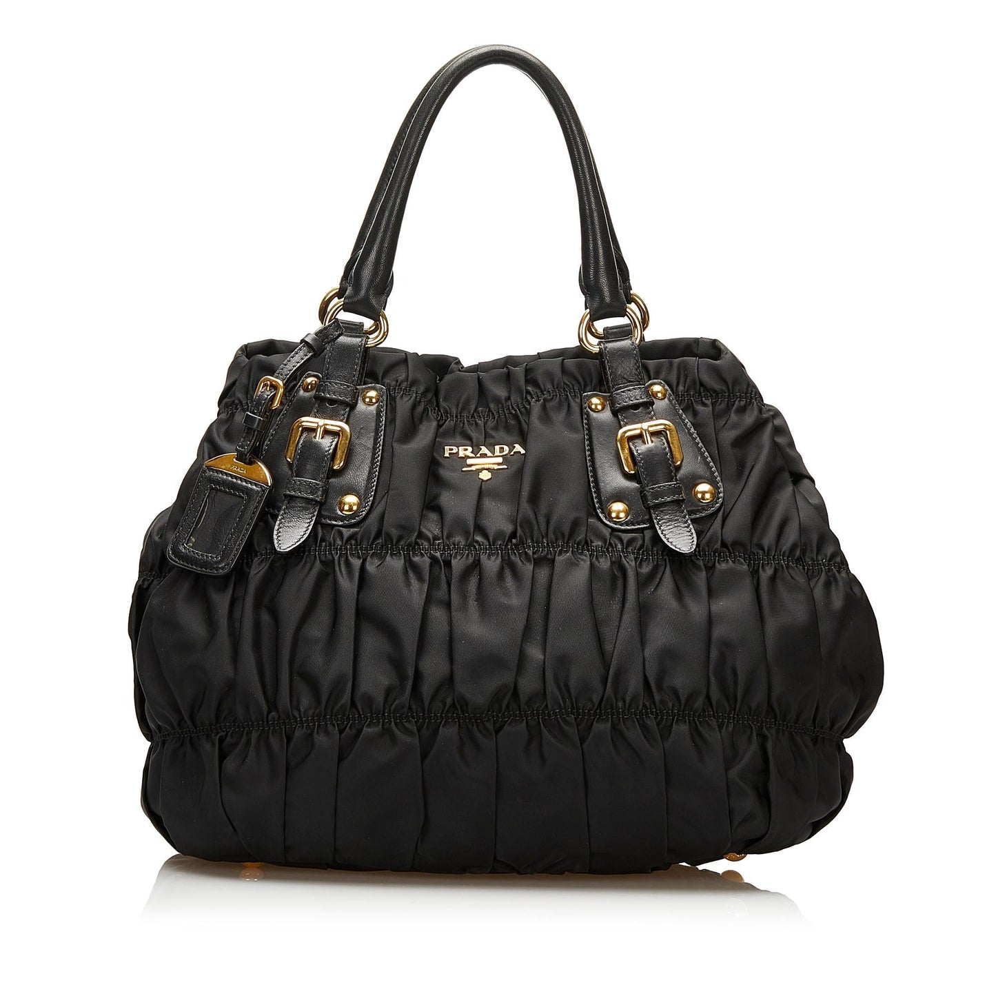 Prada Tessuto Gaufre Satchel (SHG-35362)