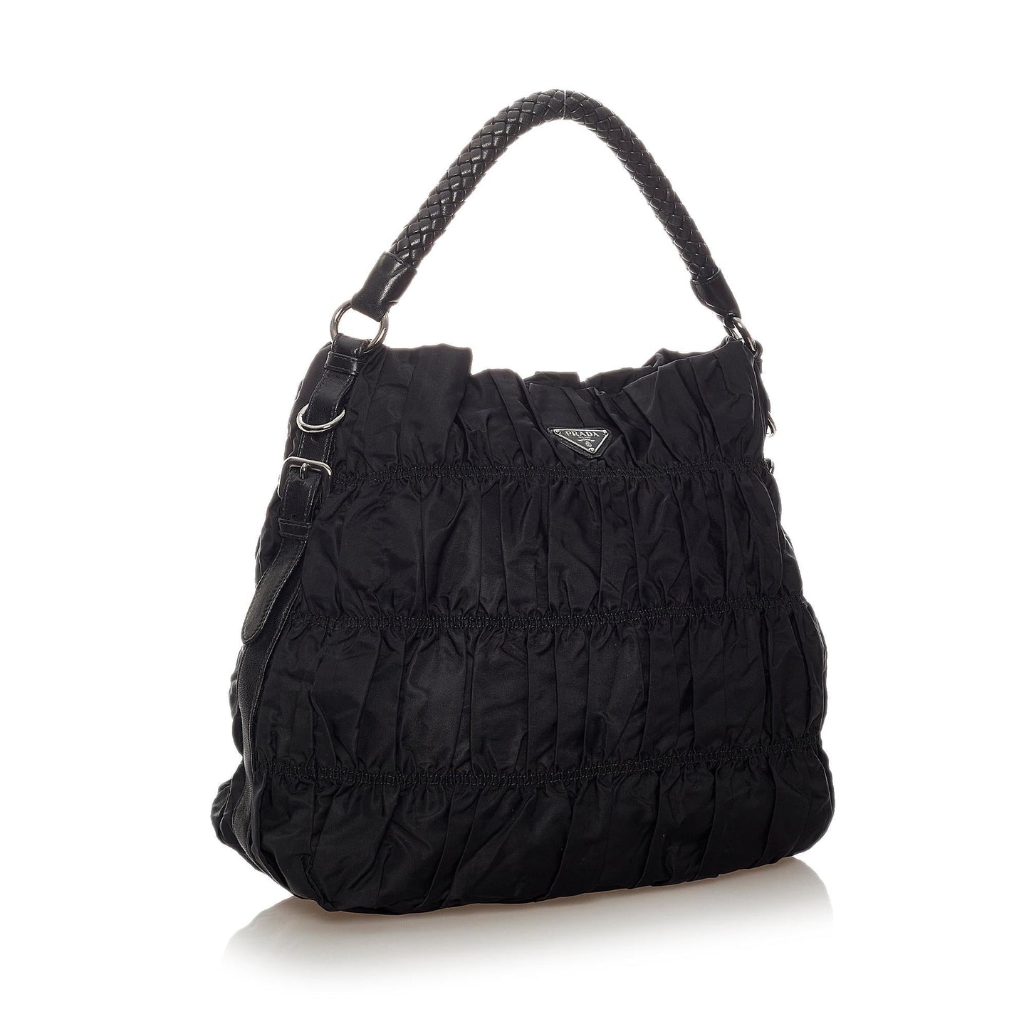 Prada Tessuto Gaufre Shoulder Bag (SHG-27484)