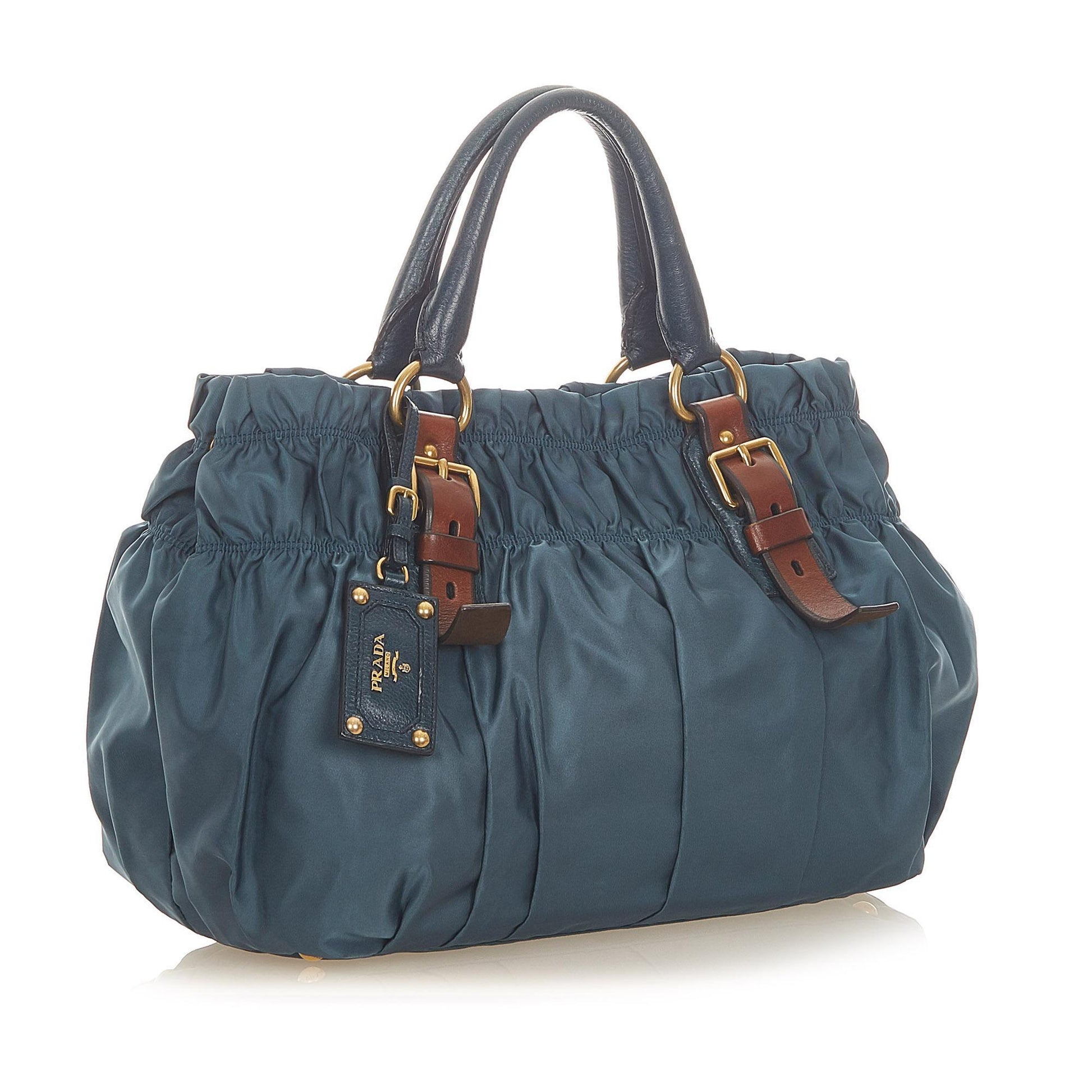Prada Tessuto Gaufre Tote Bag ( )