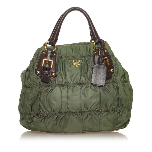 Prada Tessuto Gaufre Tote Bag (SHG-27629)