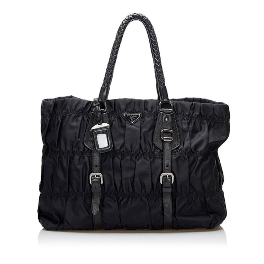 Prada Tessuto Gaufre Tote (SHG-GeEzlG)