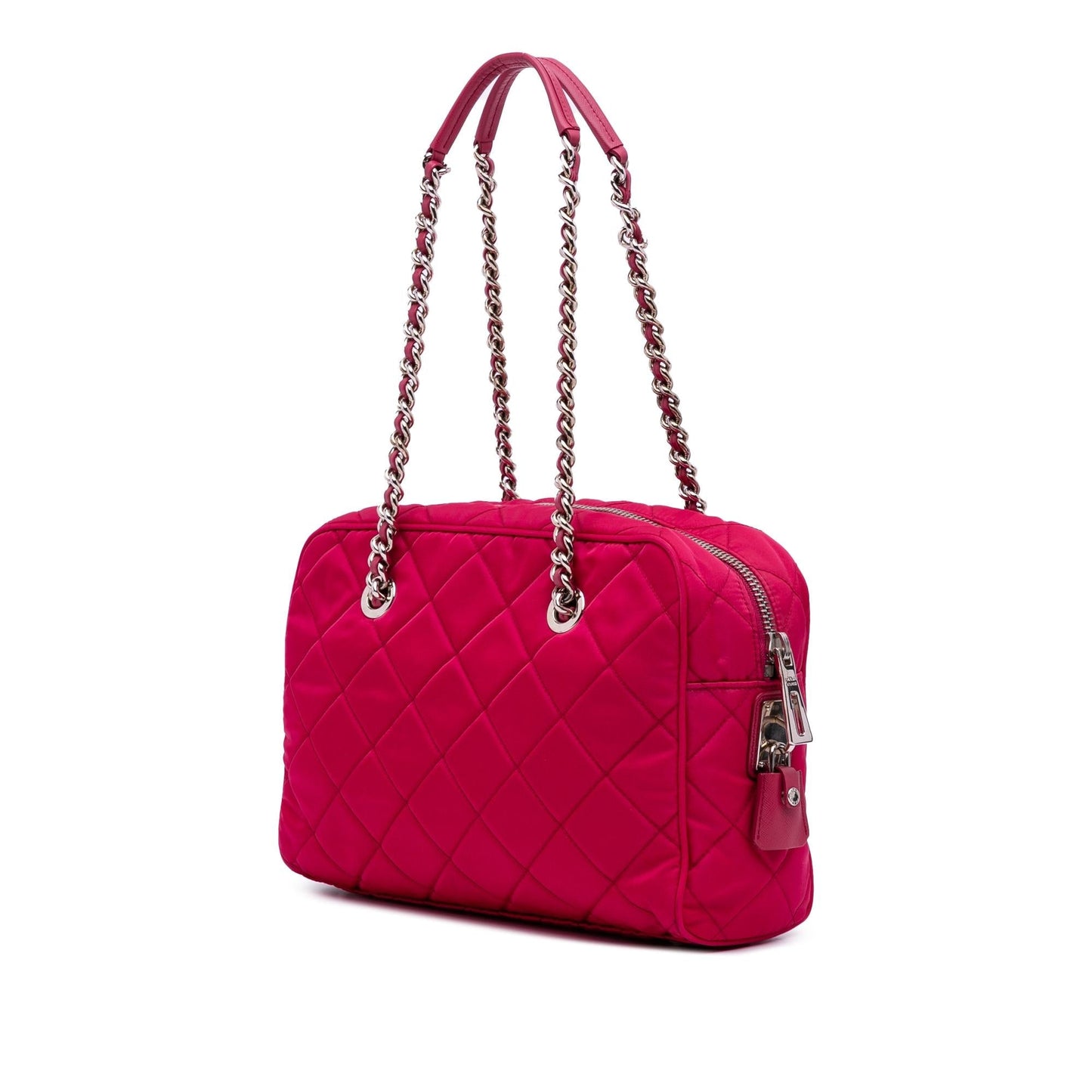 Prada Tessuto Impuntu Shoulder Bag
