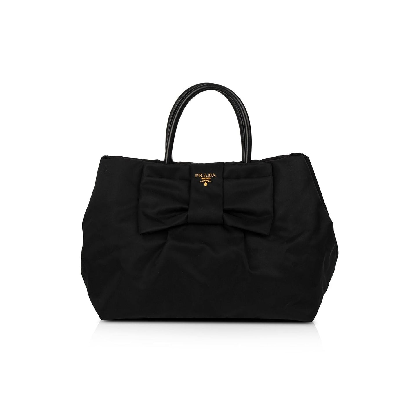 Prada Tessuto Nylon Bow Tote