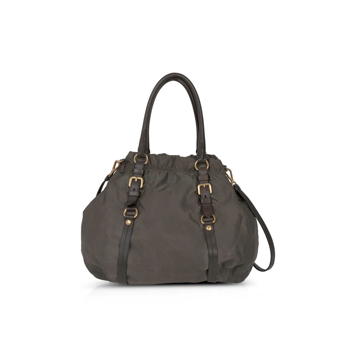 Prada Tessuto Nylon Logo Tote