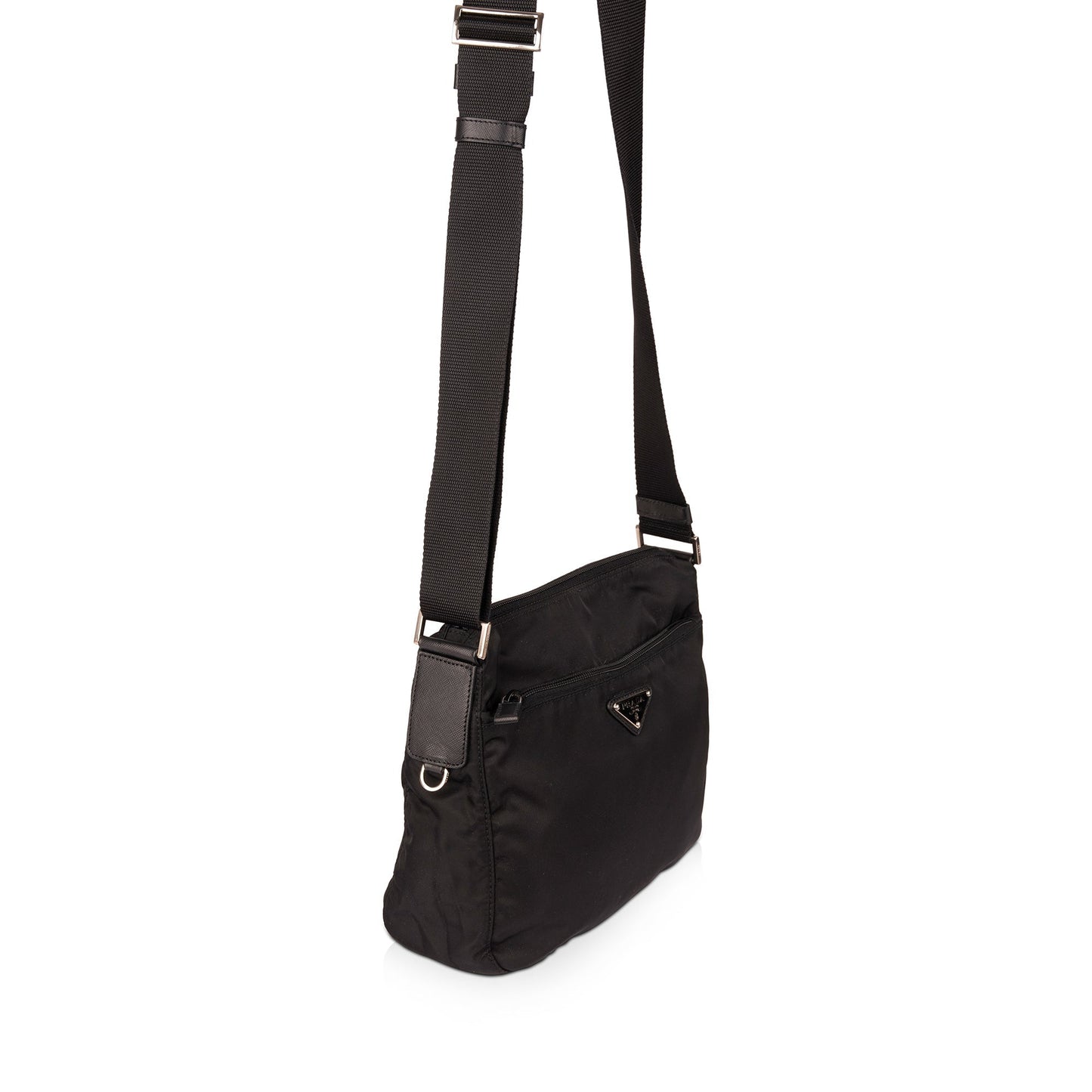 Prada Tessuto Nylon Messenger Bag