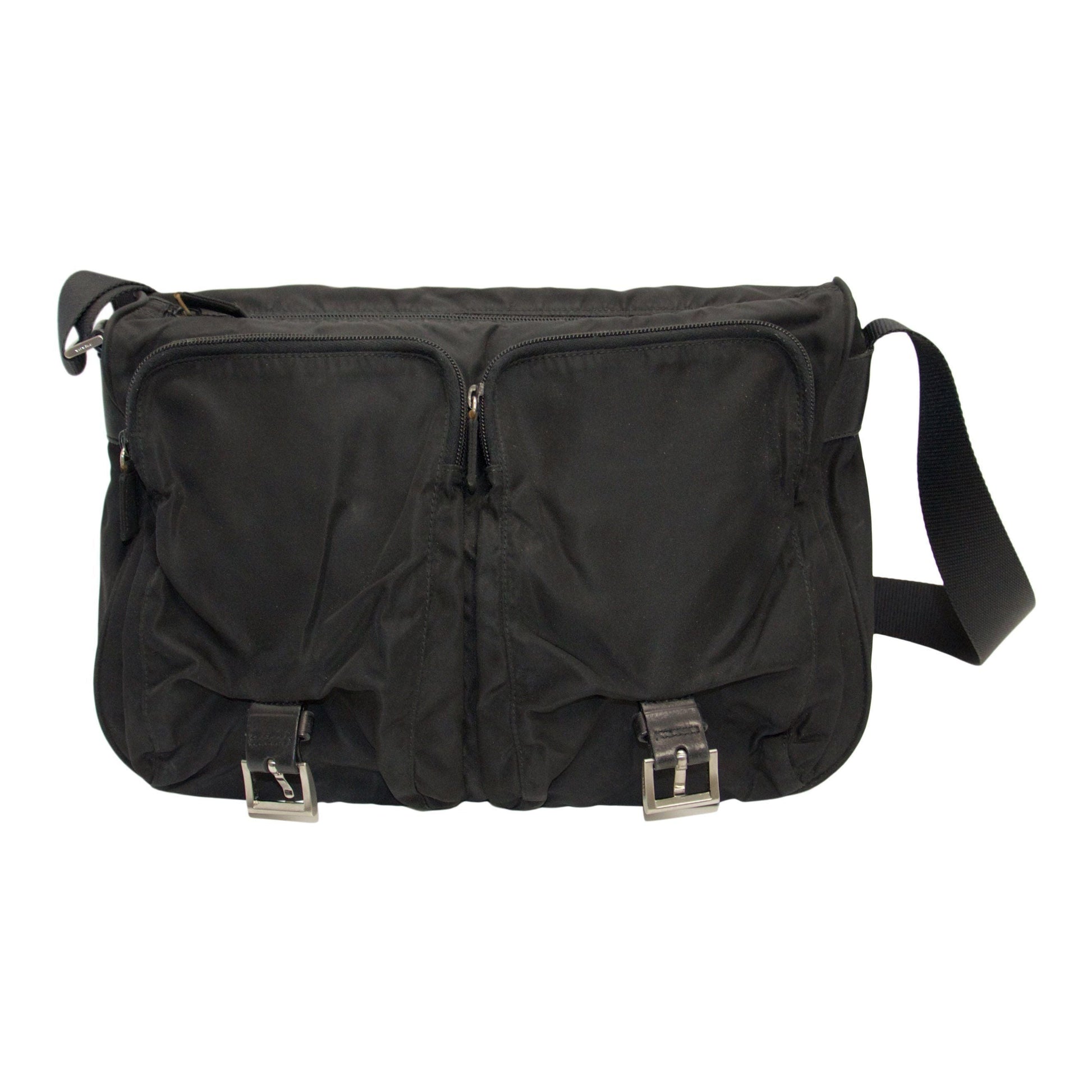 Prada Tessuto Nylon Messenger Bag