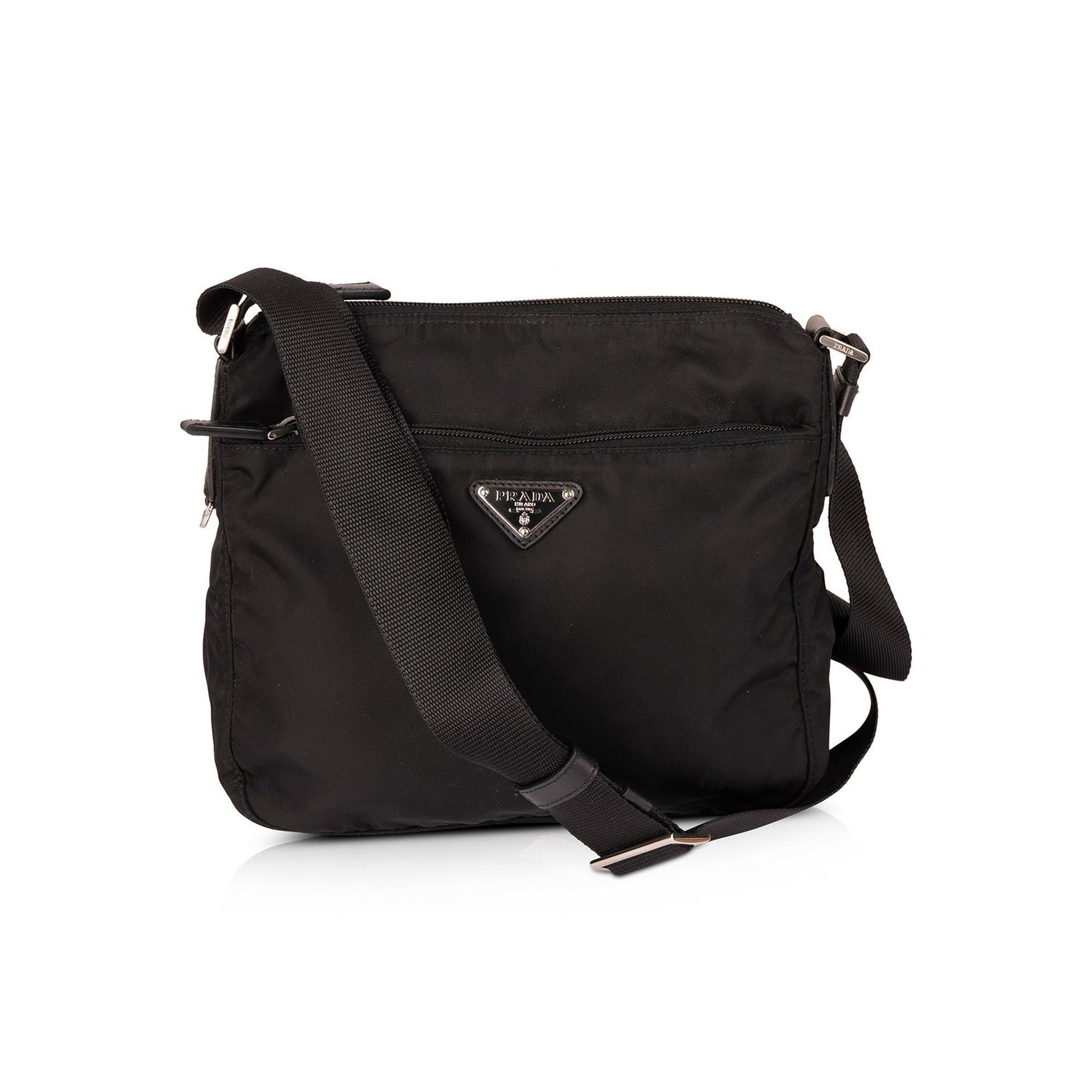 Prada Tessuto Nylon Messenger Bag