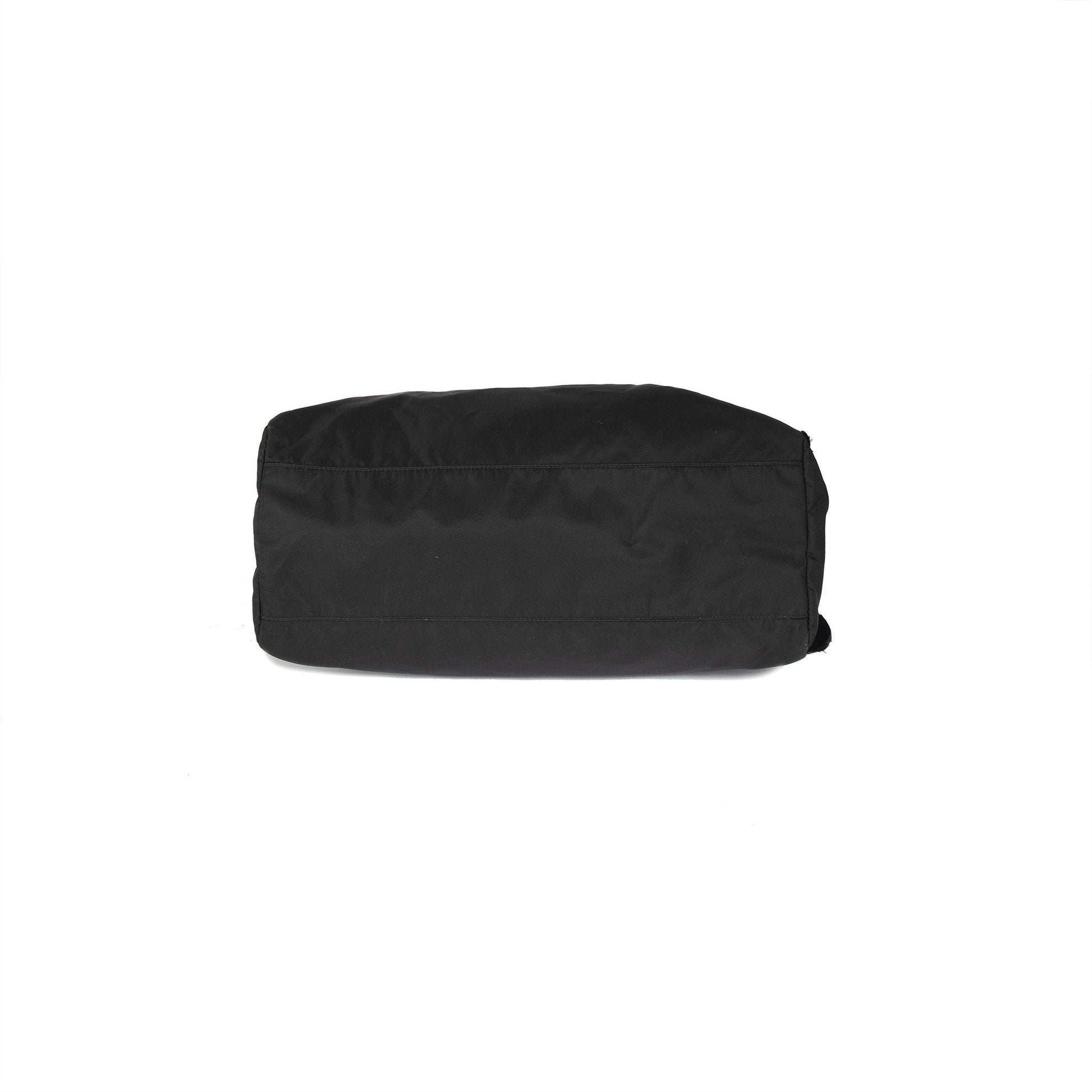 Prada Tessuto Nylon Ruffle Handle Bag