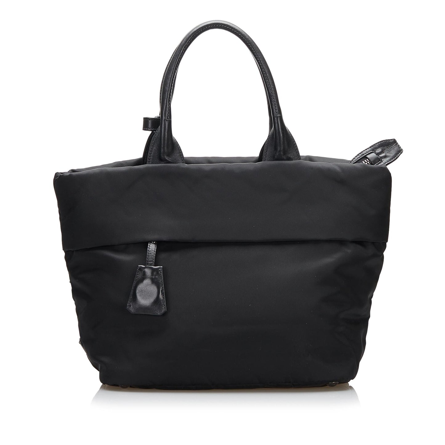 Prada Tessuto Reversible Satchel (SHG-1QOiGW)
