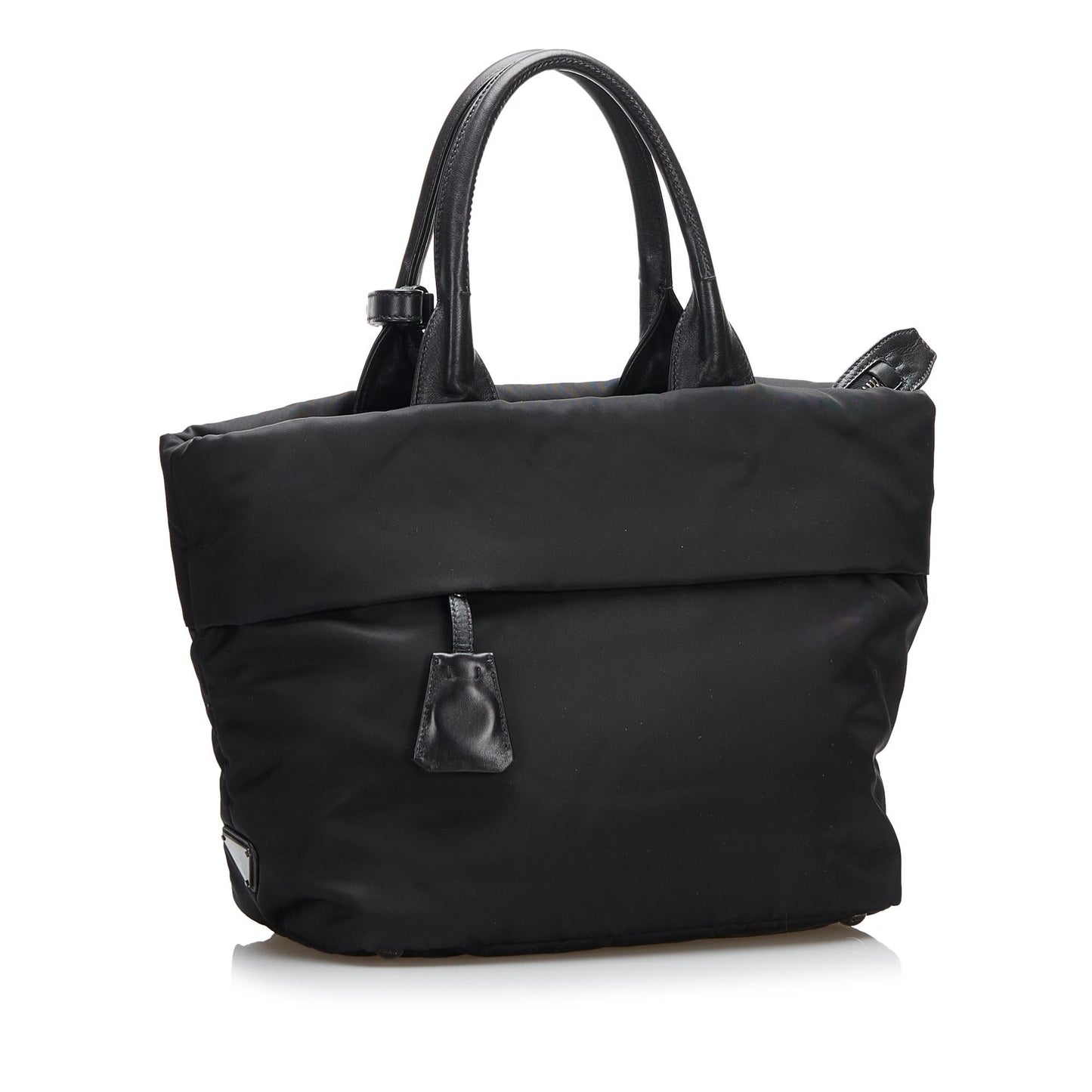 Prada Tessuto Reversible Satchel (SHG-1QOiGW)