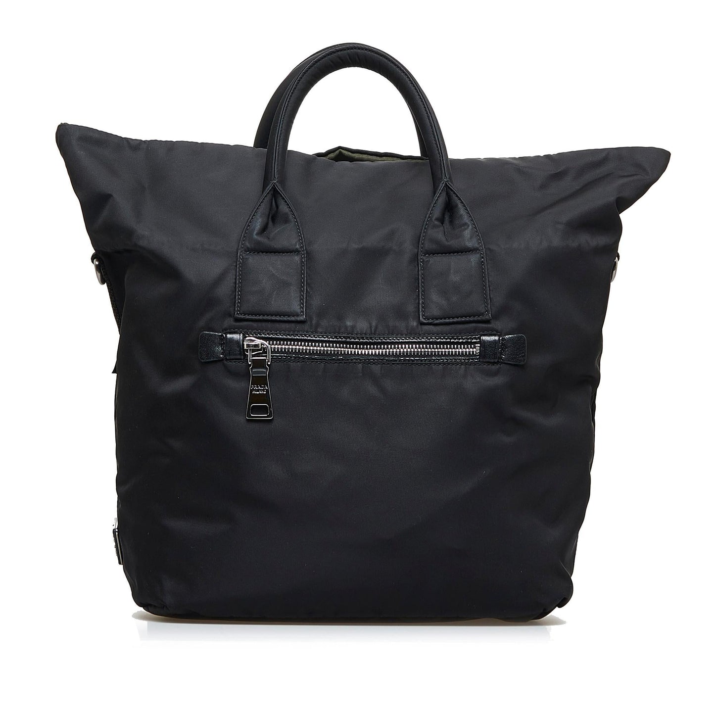 Prada Tessuto Reversible Satchel (SHG-iNQ5mw)
