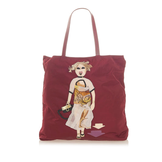 Prada Tessuto Robot Tote Bag ( )