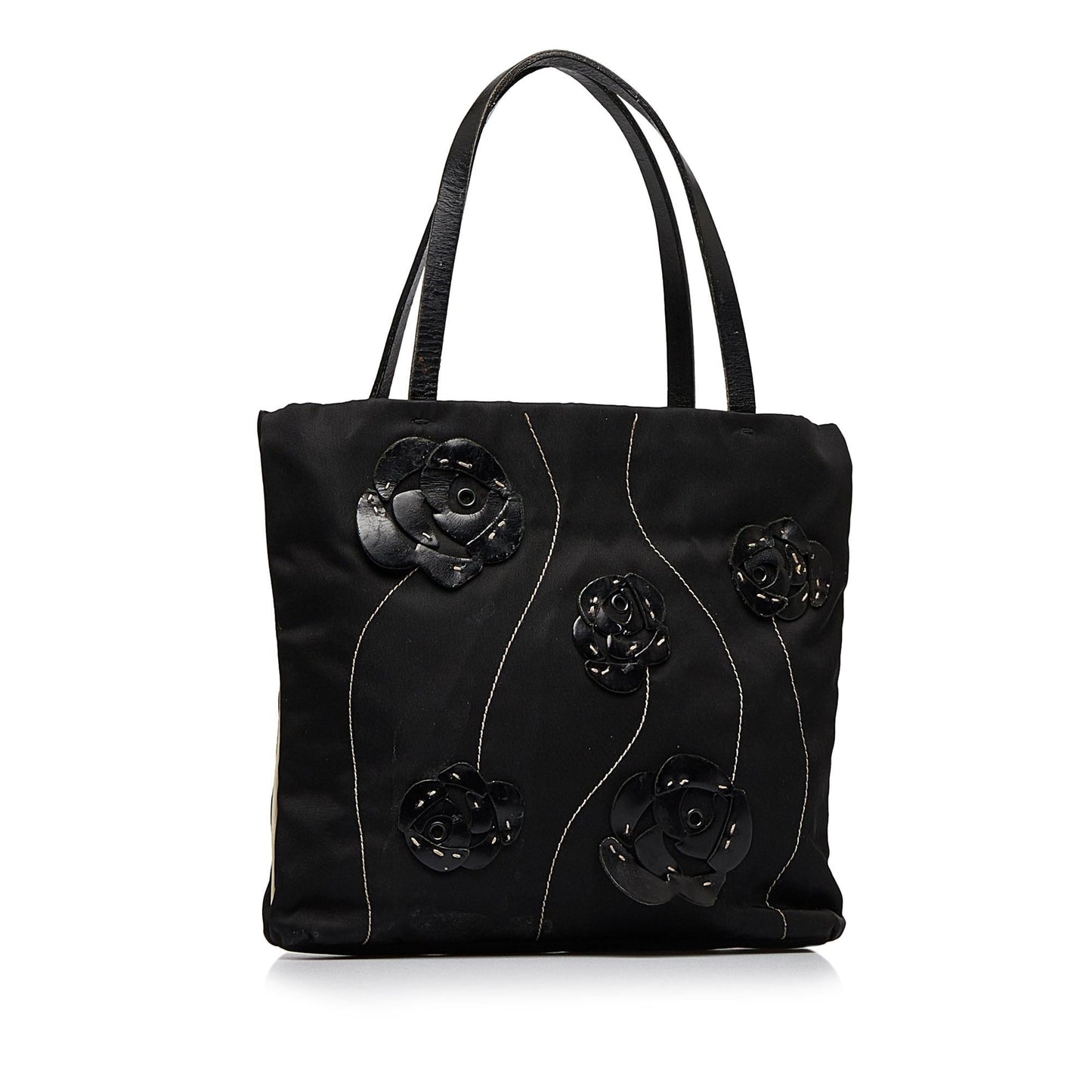 Prada Tessuto Rose Handbag (SHG-Vf5tBG)