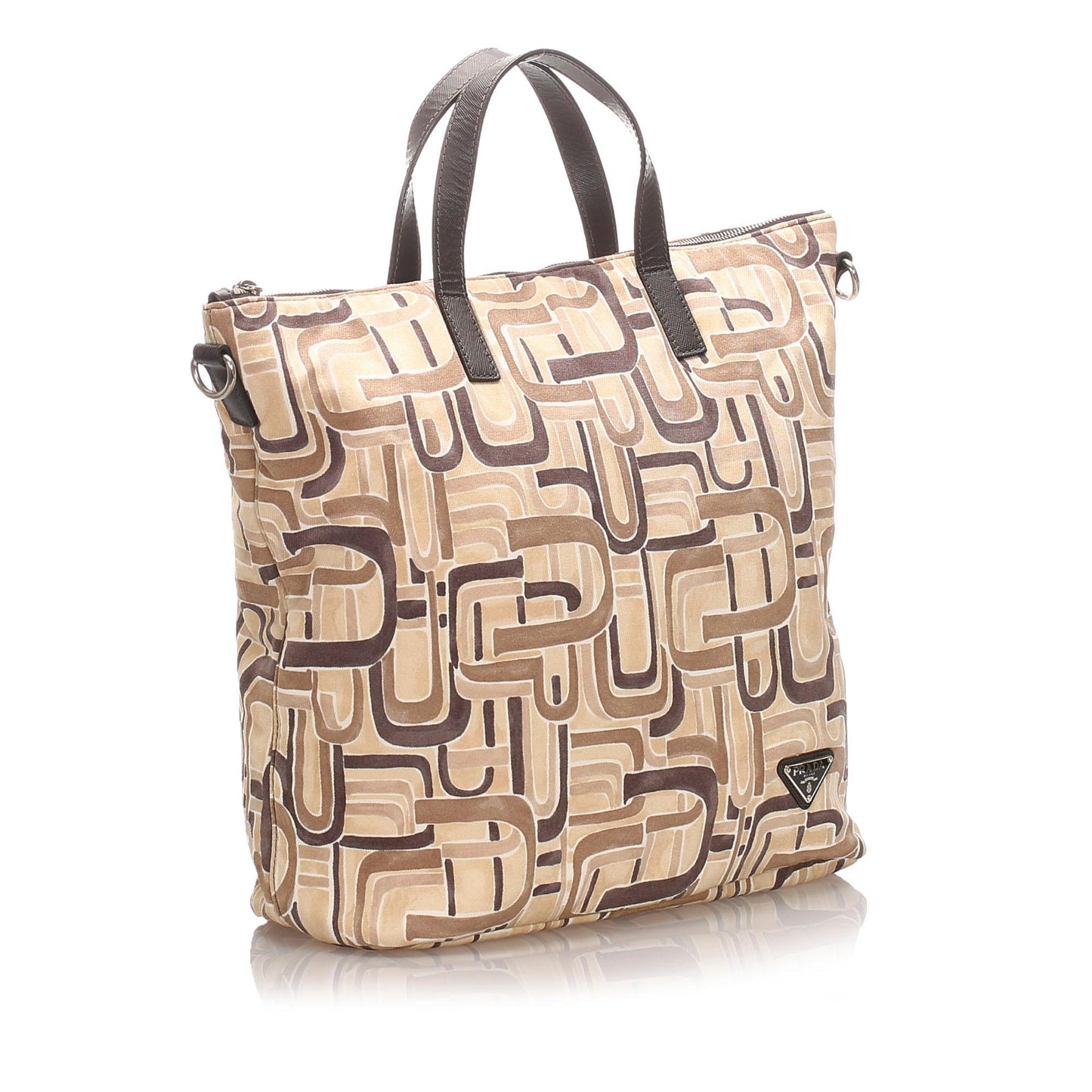 Prada Tessuto Stampato Tote ( )