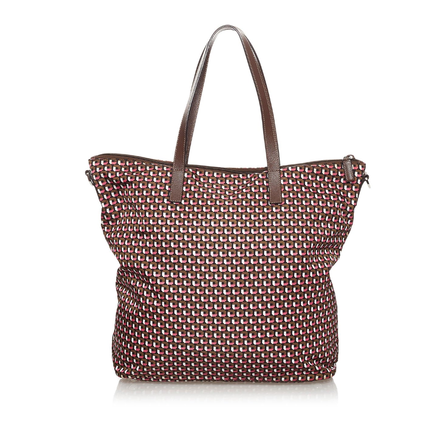Prada Tessuto Stampato Satchel (SHG-37308)