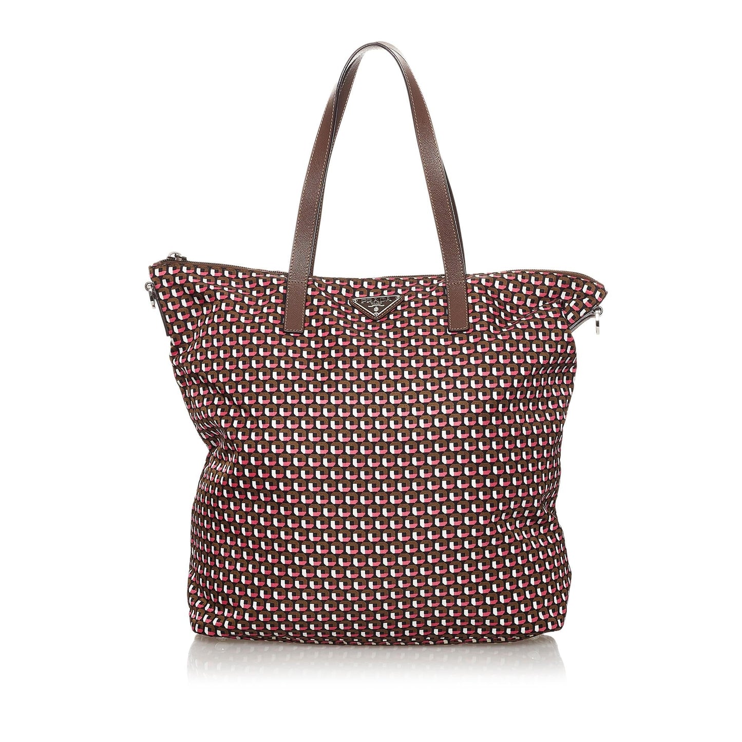 Prada Tessuto Stampato Satchel (SHG-37308)
