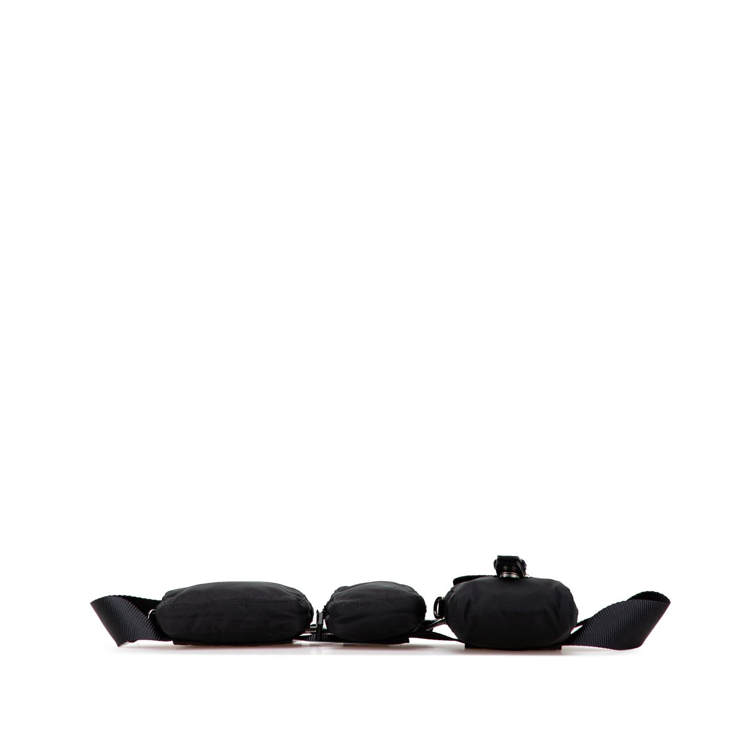 Prada Tessuto Triple Pouch Belt Bag
