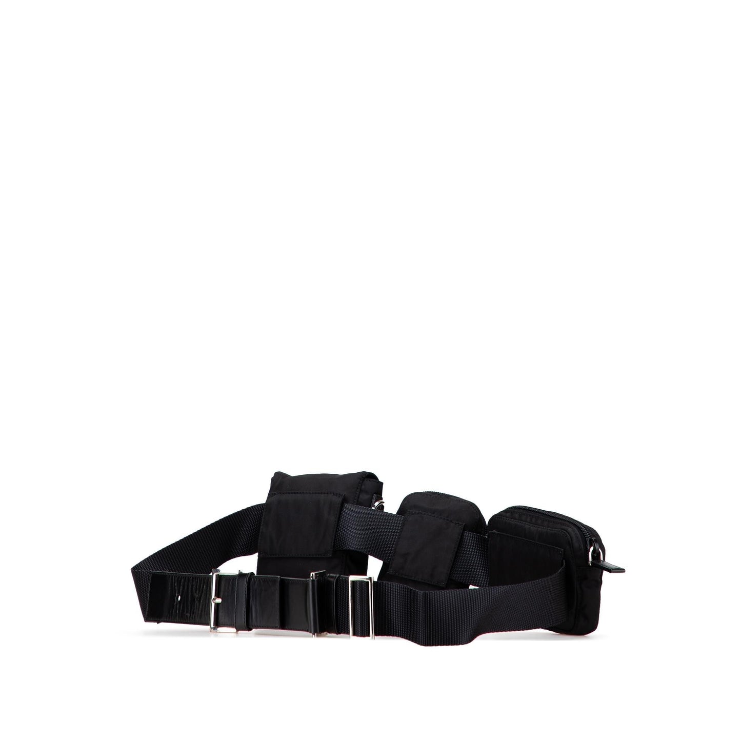 Prada Tessuto Triple Pouch Belt Bag