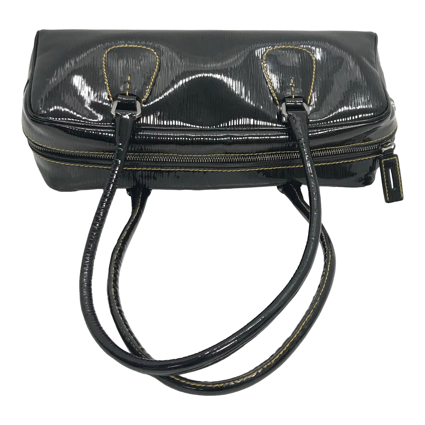Prada Vernice Old Bowler Bag