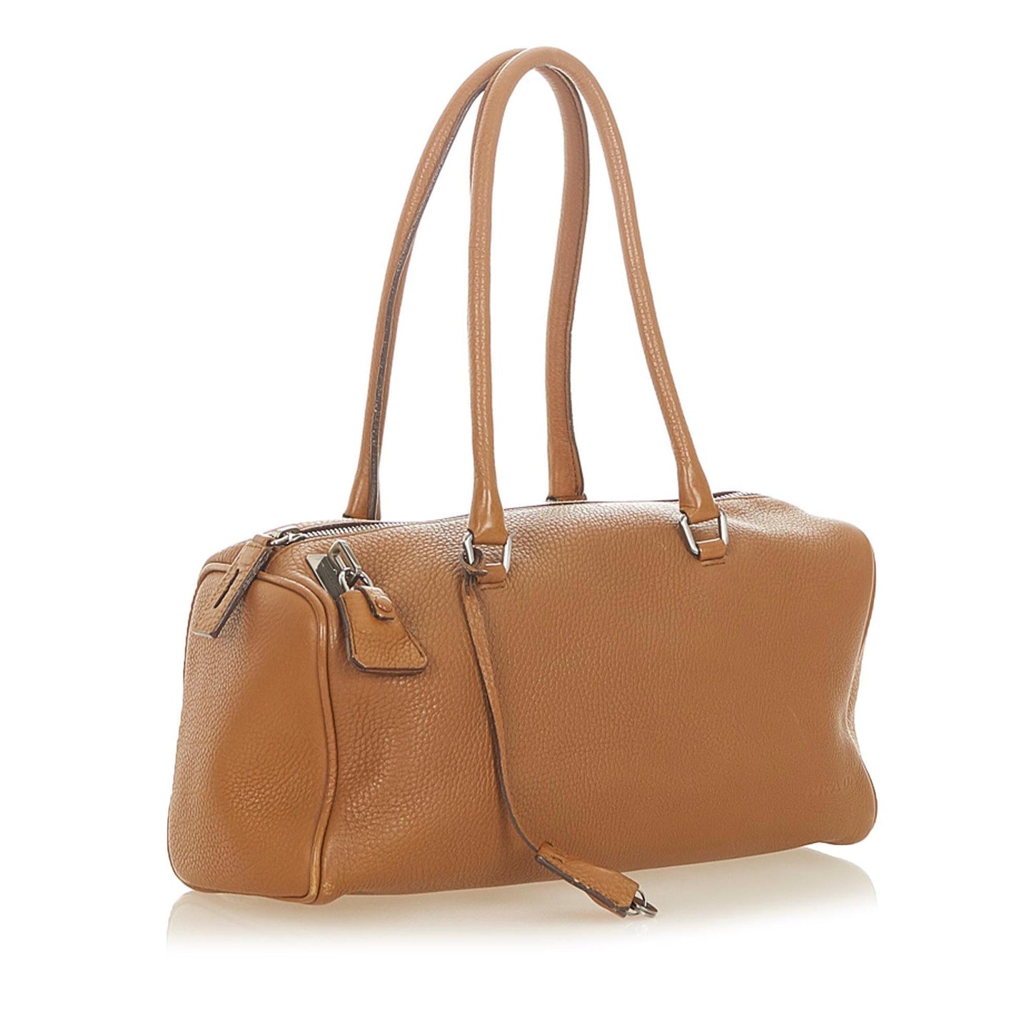 Prada Vitello Daino Boston Bag (SHG-19149)