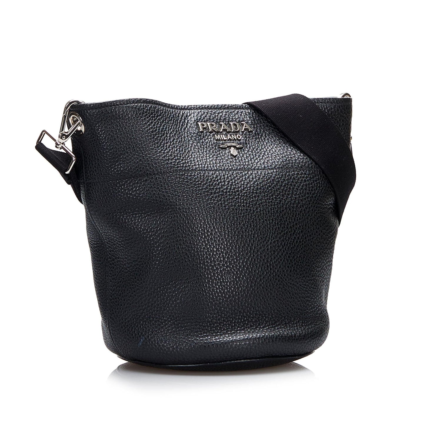 Prada Vitello Daino Bucket Bag (SHG-77KuBD)