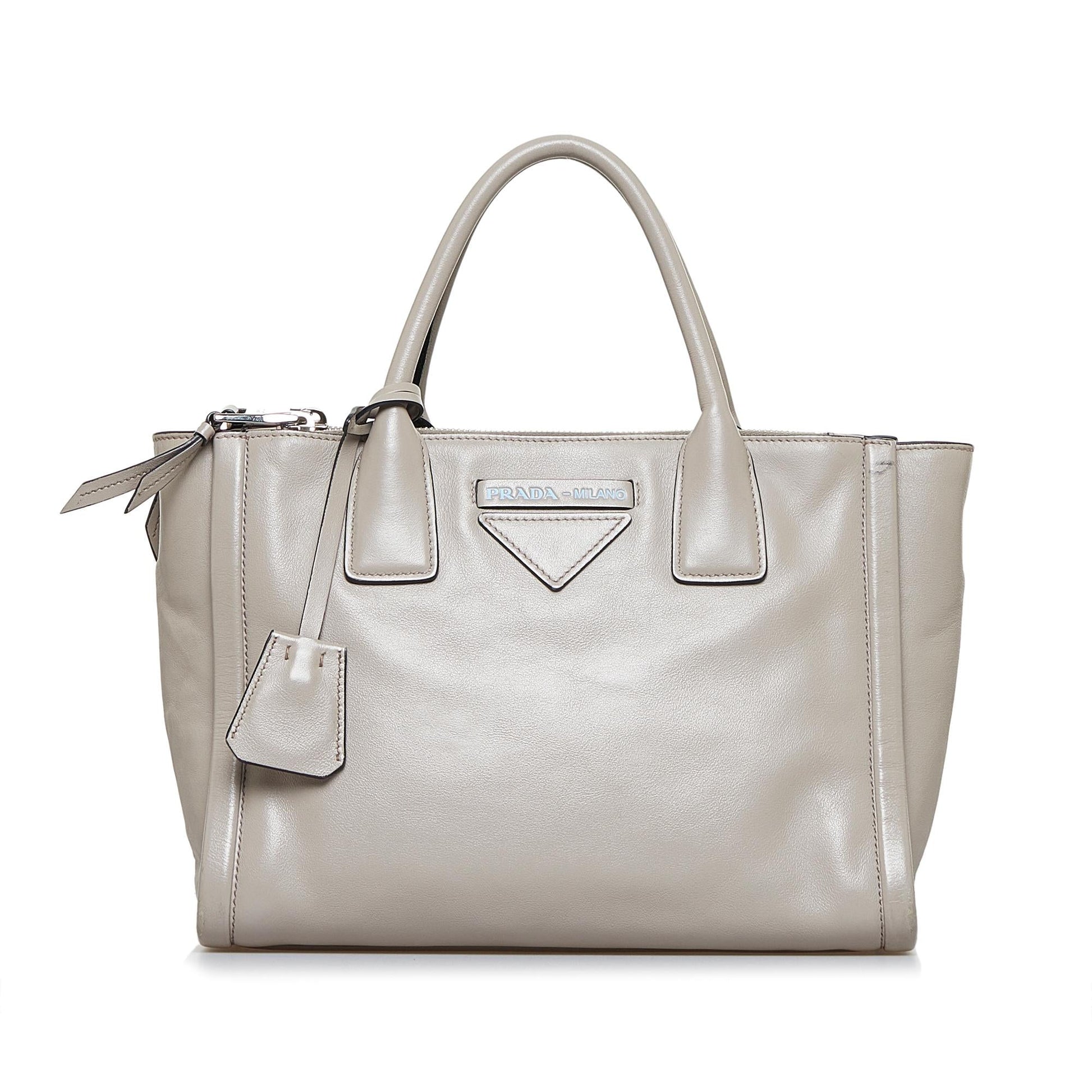 Prada Vitello Daino Concept Satchel (SHG-gW7vCL)