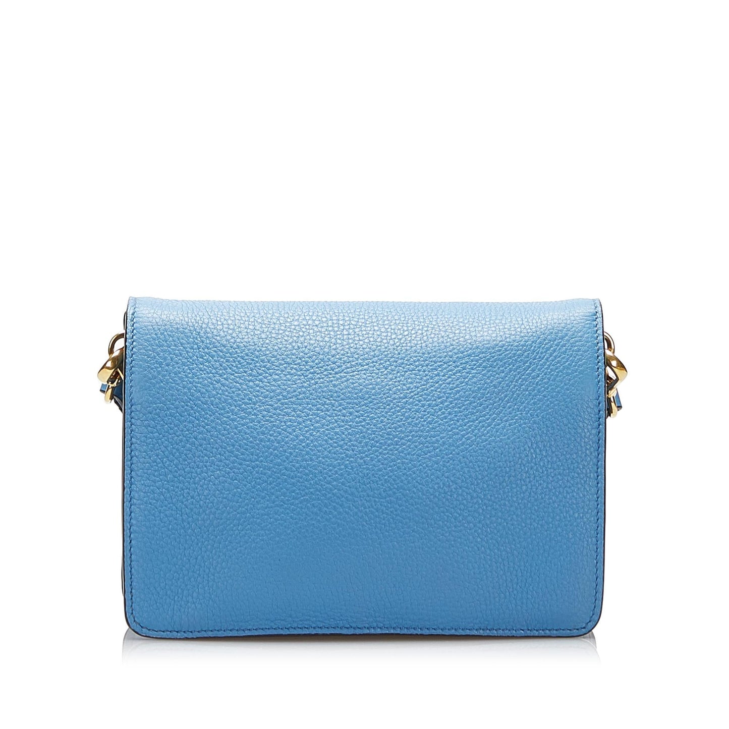 Prada Vitello Daino Flap Crossbody (SHG-ANA2Jx)