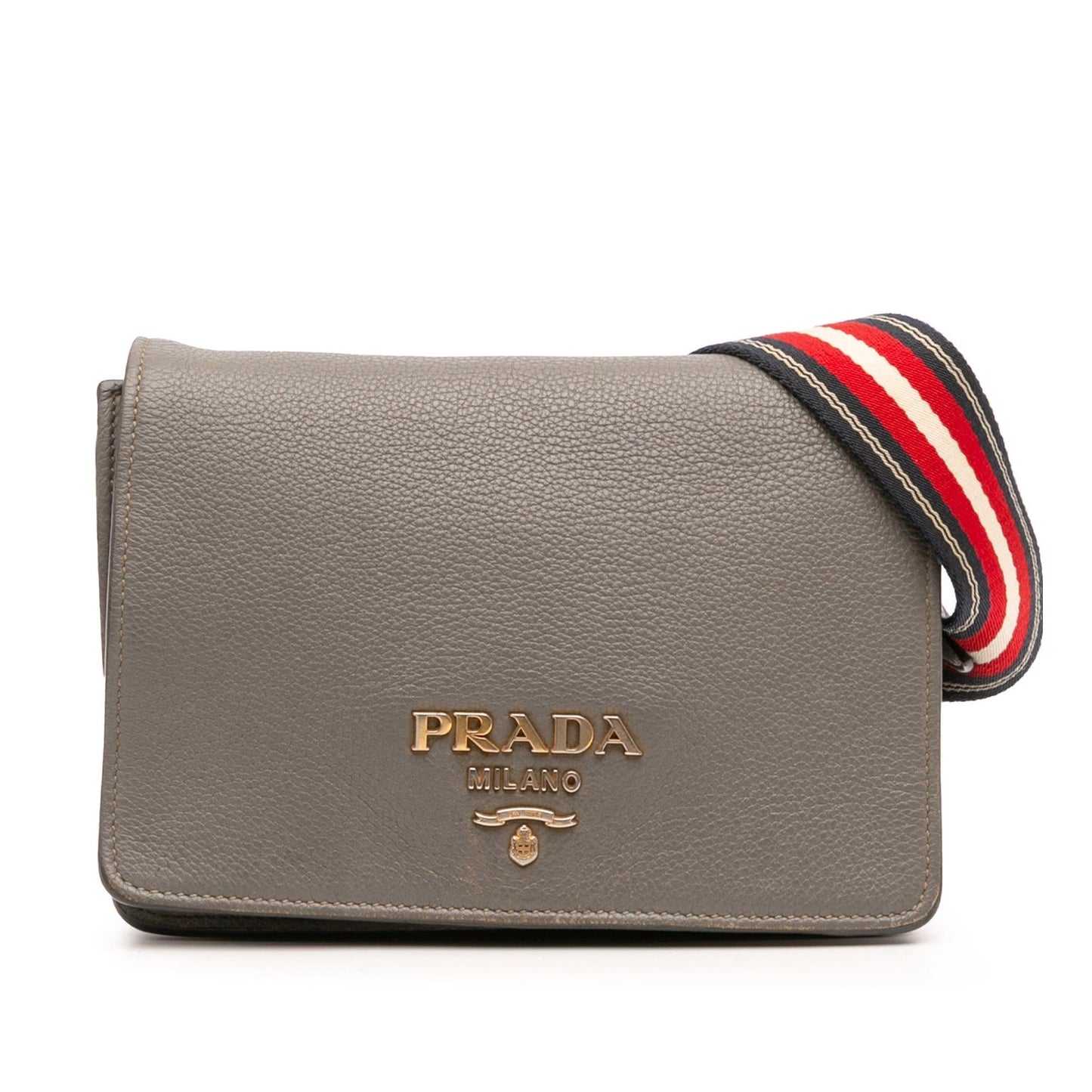 Prada Vitello Daino Flap Crossbody