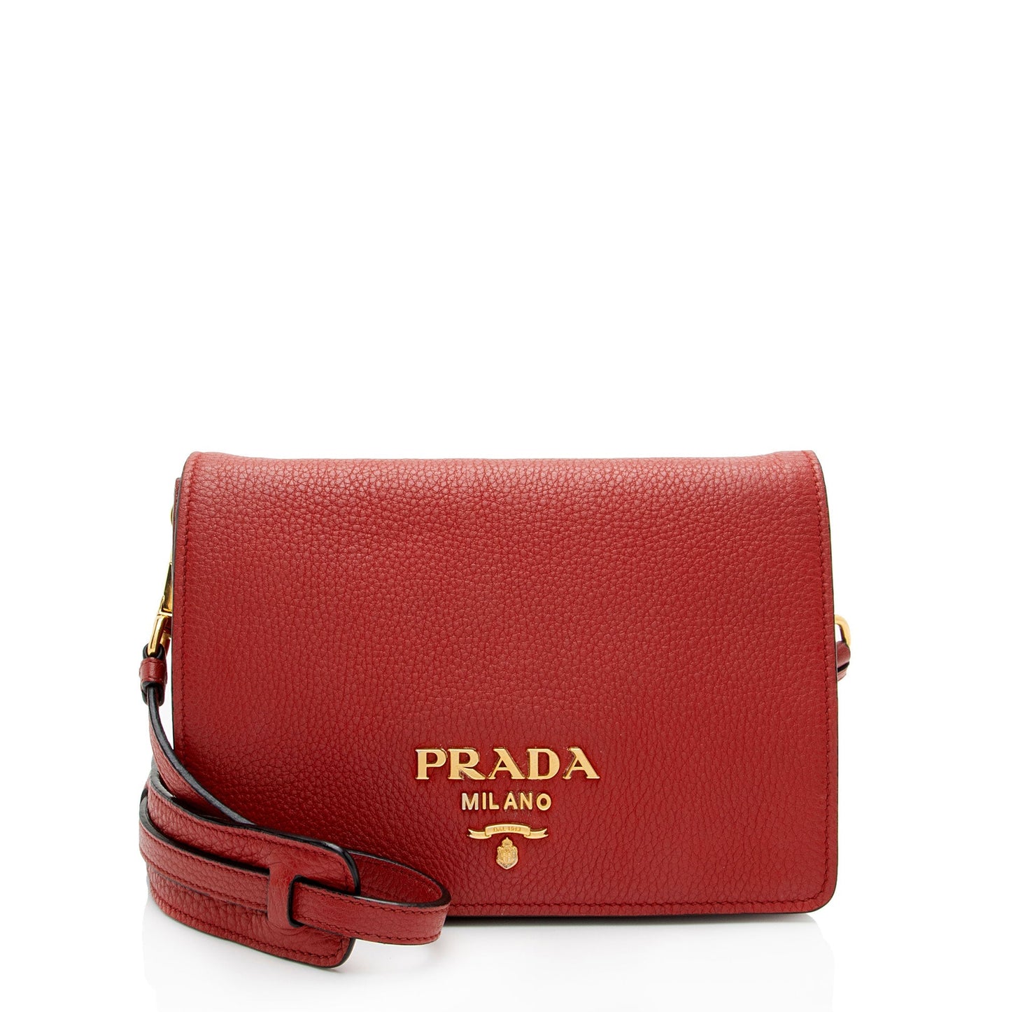 Prada Vitello Daino Flap Crossbody