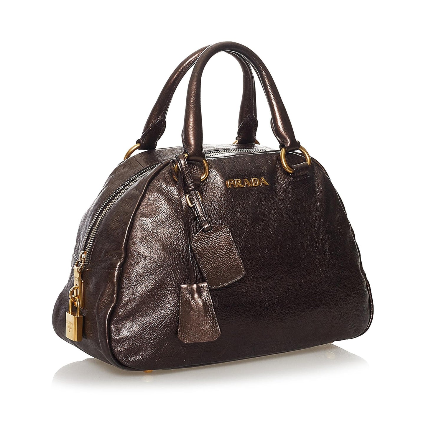 Prada Vitello Daino Handbag (SHG-32952)