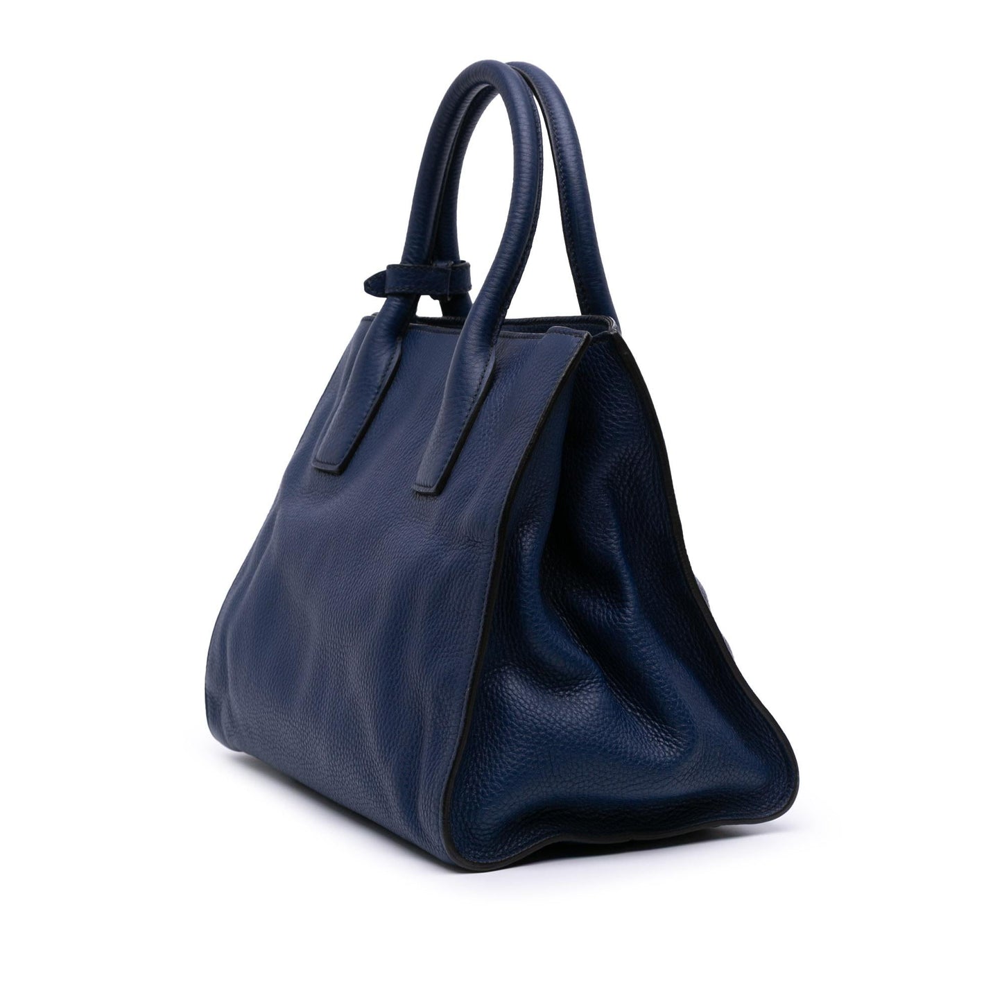 Prada Vitello Daino Open Convertible Tote