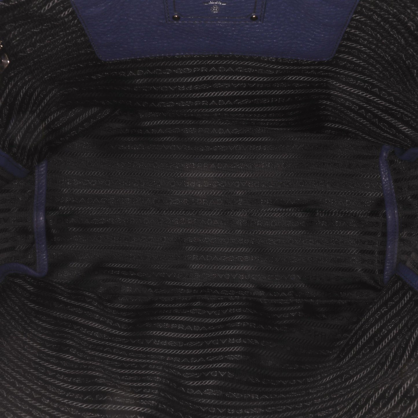 Prada Vitello Daino Open Convertible Tote