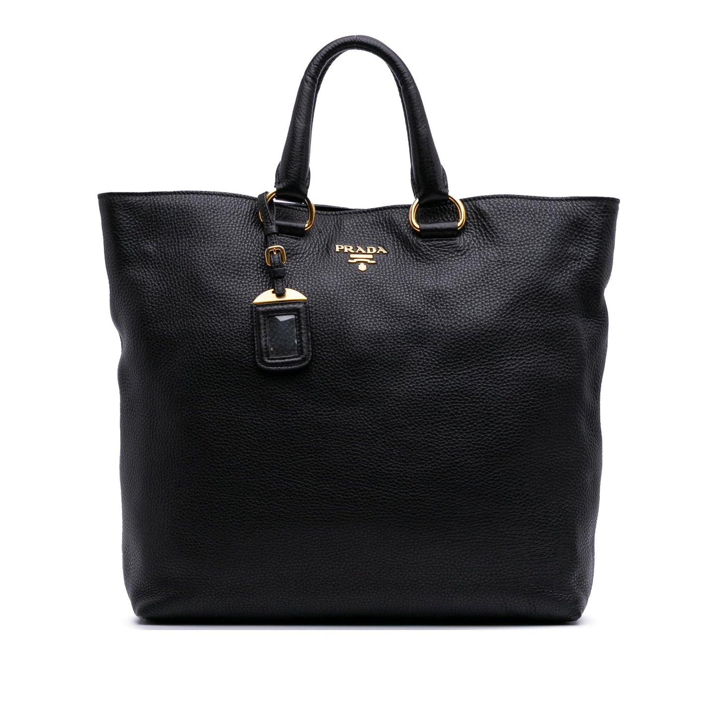 Prada Vitello Daino Open Convertible Tote